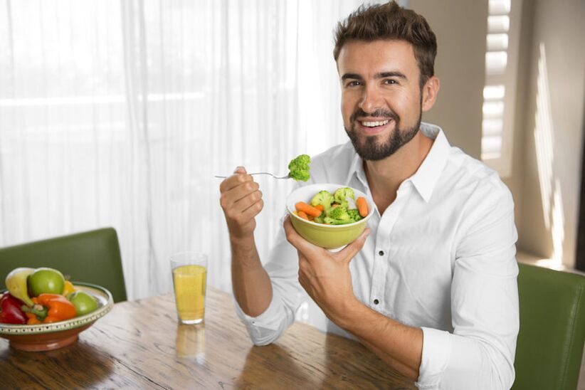 proper diet for prostatitis in men