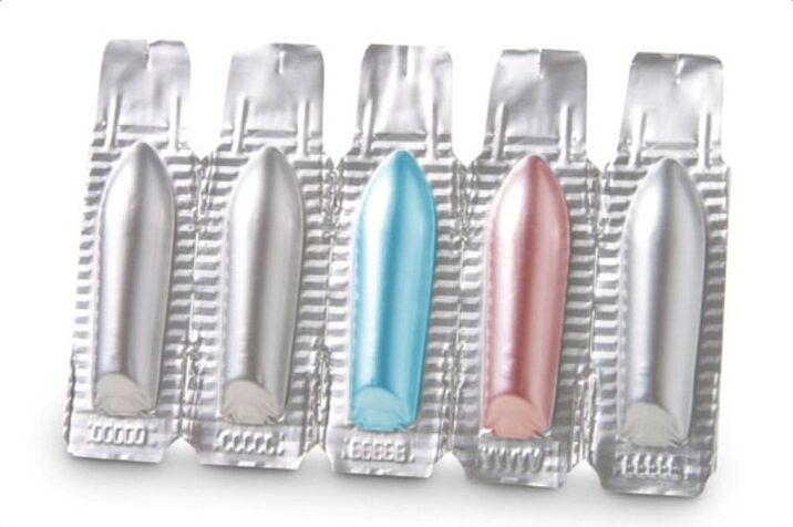 rectal suppositories for the treatment of prostatitis